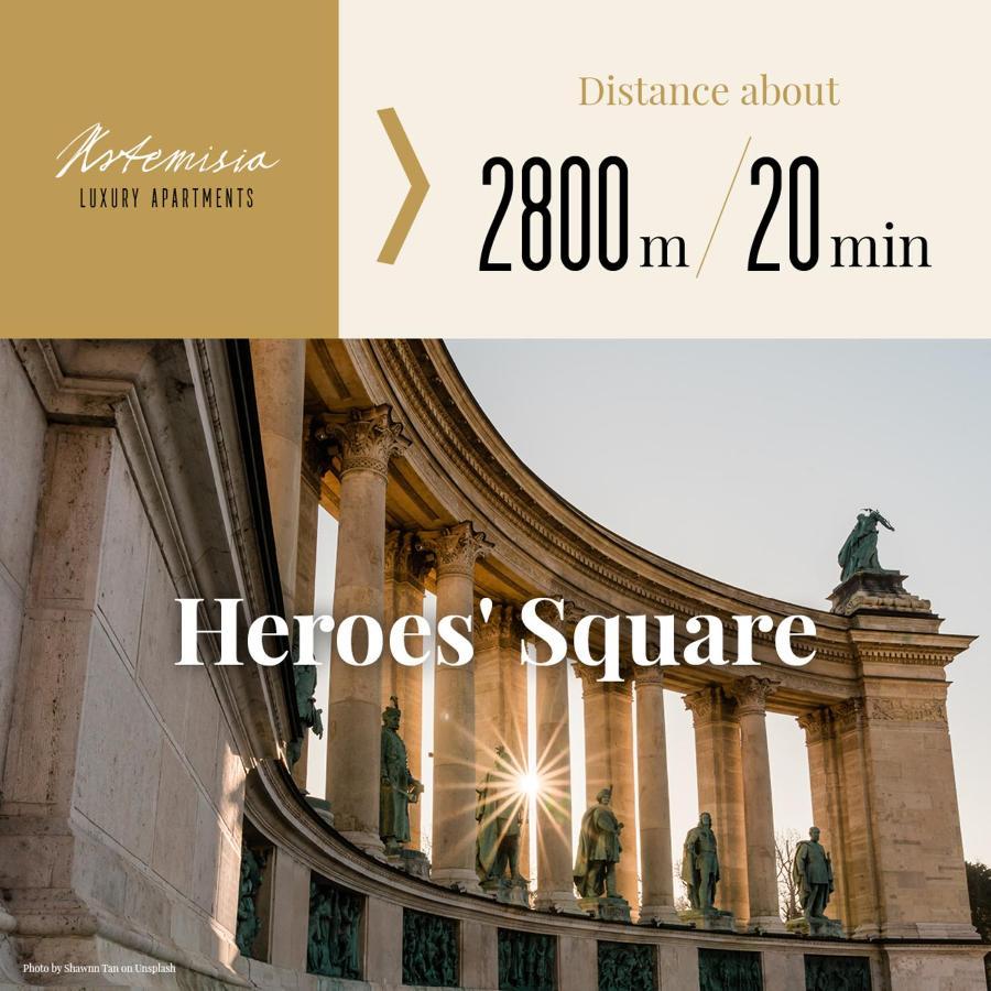 Artemisia Luxury Apartments Jardin Budapest Exterior foto